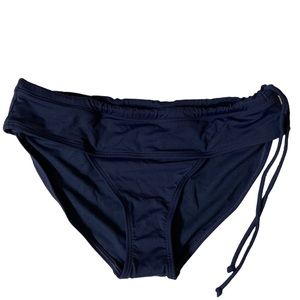 NWOT Athleta side tie bikini bottom sz s